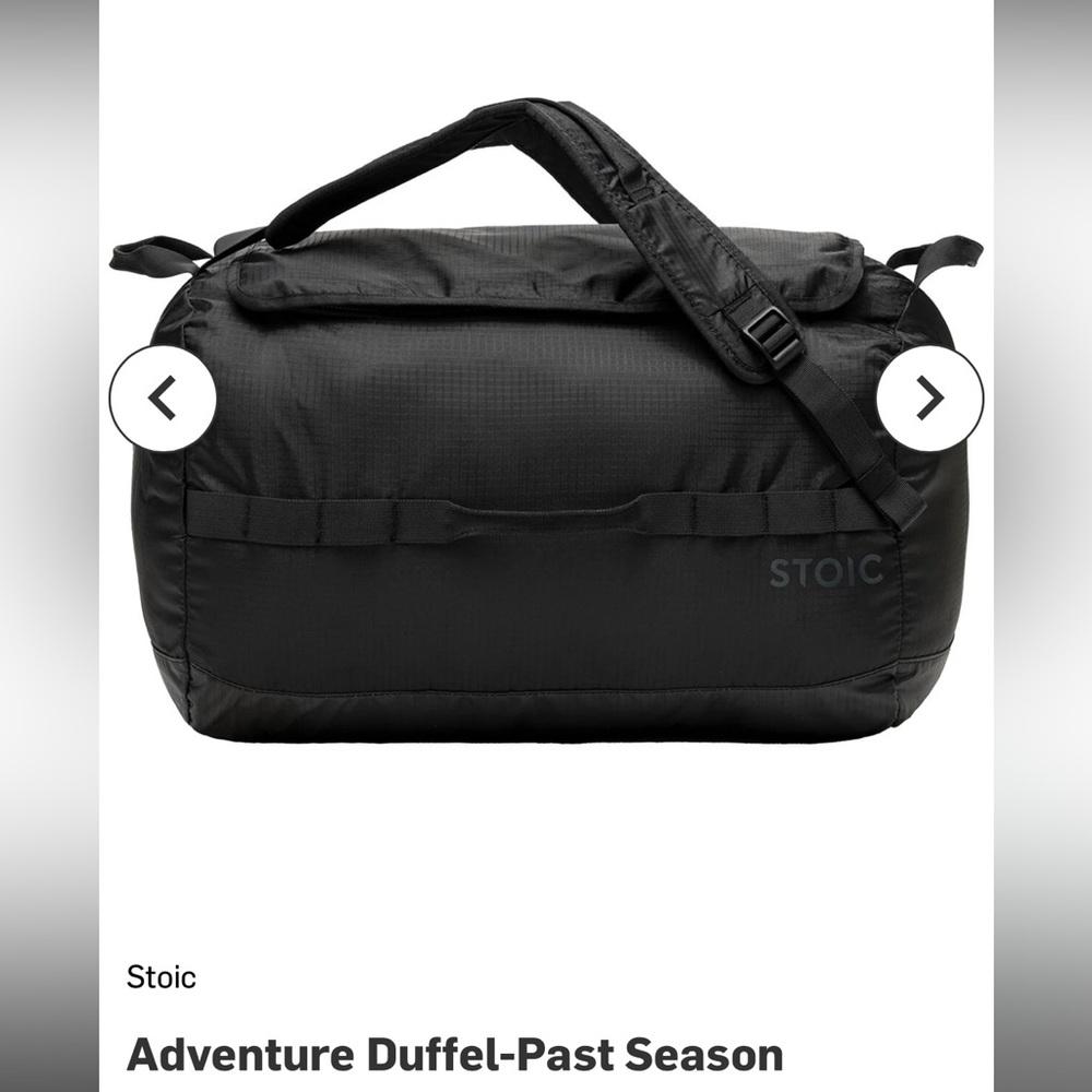 Stoic Adventure Duffle 49L Capacity